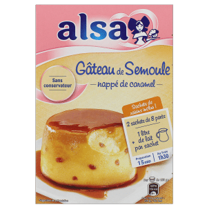 Gateau Tout Pret Alsa Gateau De Semoule Une Preparation Pour Gateau De Semoule De Ble