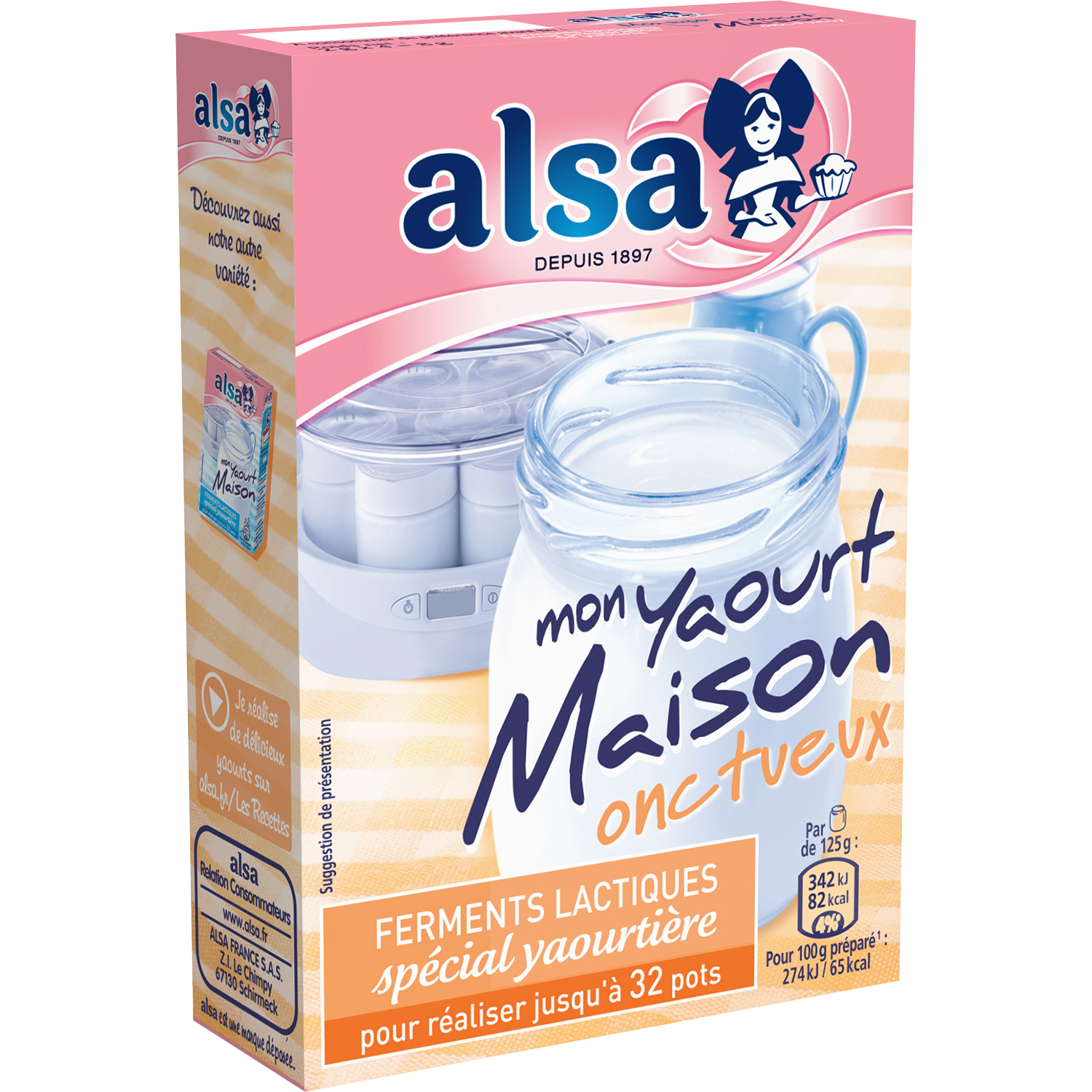Mon Yaourt Maison Onctueux alsa