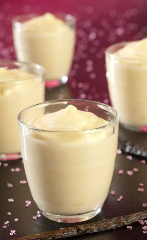 Crème aux oeufs gourmande à la vanille