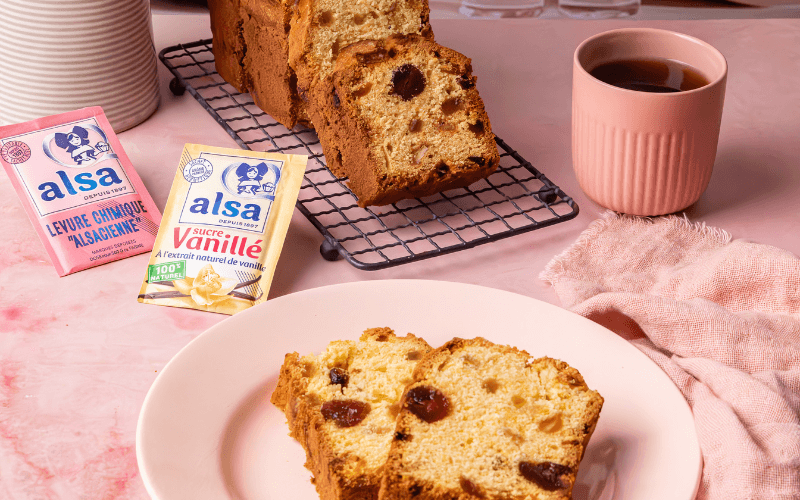 recette Cake aux fruits confits alsa