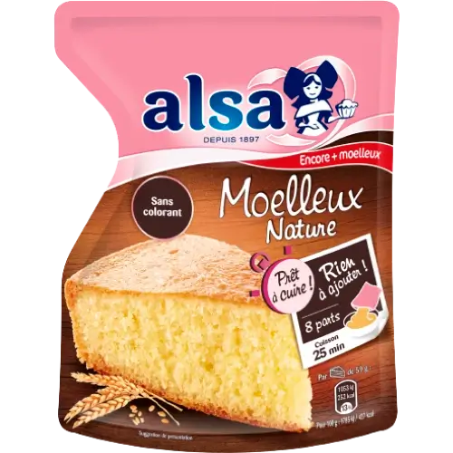 Préparation pour Gâteau Moelleux Alsa