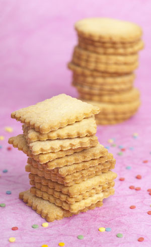 Petits sablés dorés à la vanille