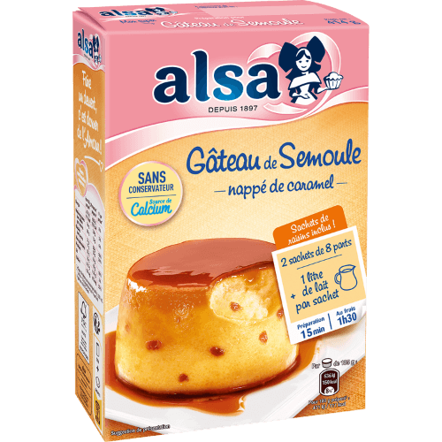 Gâteau de Semoule alsa