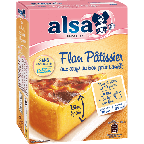 Flan Pâtissier aux Œufs alsa