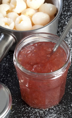 Confiture de litchi