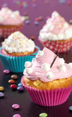 Cupcakes pomme vanille