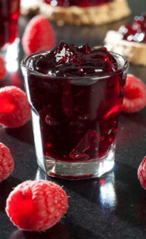 Confiture de framboises