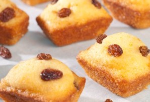 Alsa Recette Petits cakes aux raisins