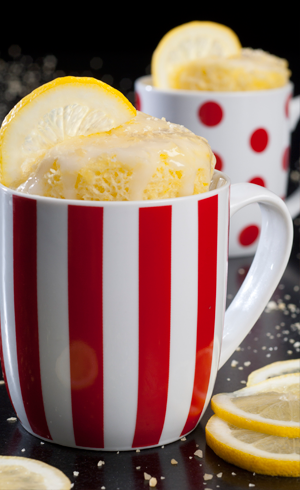 Mug cake citron : une recette de Mug Cake Citron Alsa