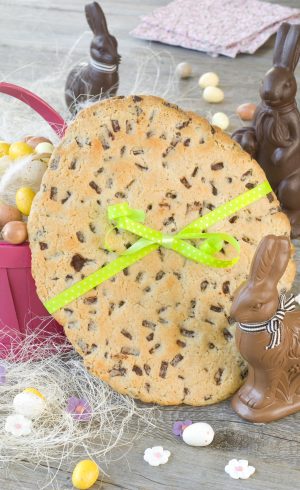 Cookie géant de Pâques