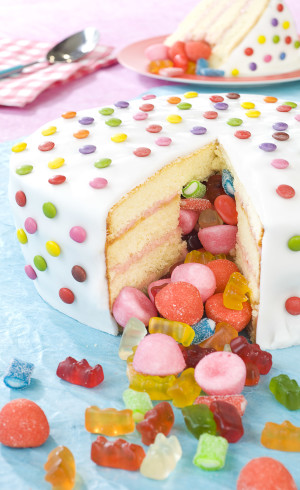 Gâteau Piñata