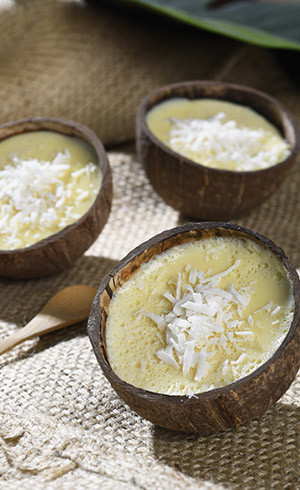 Flan à l’antillaise