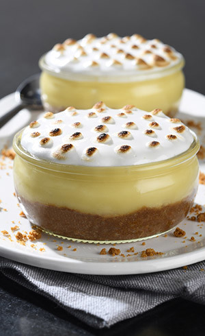 Verrine citron-meringuée