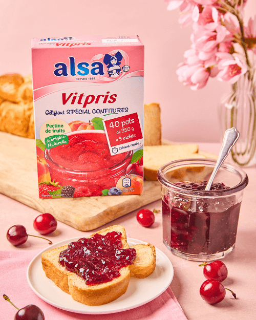 recette Confiture de Cerise alsa