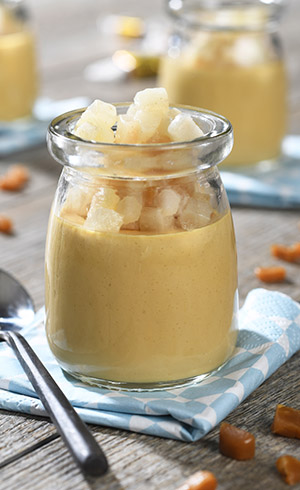 VERRINE POIRES-CARAMEL