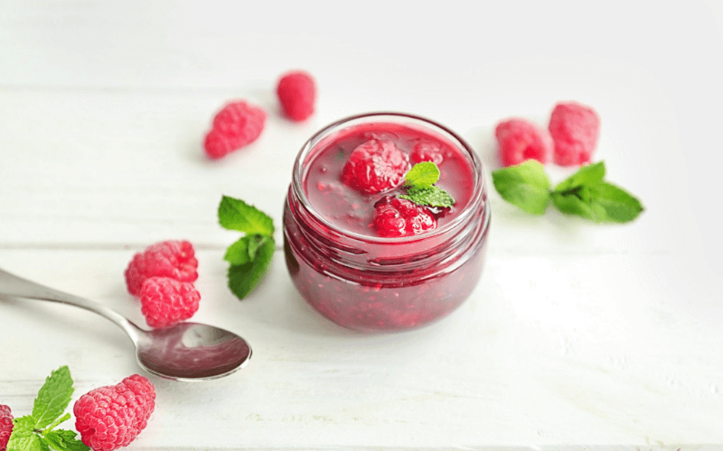 recette Confiture de framboises alsa