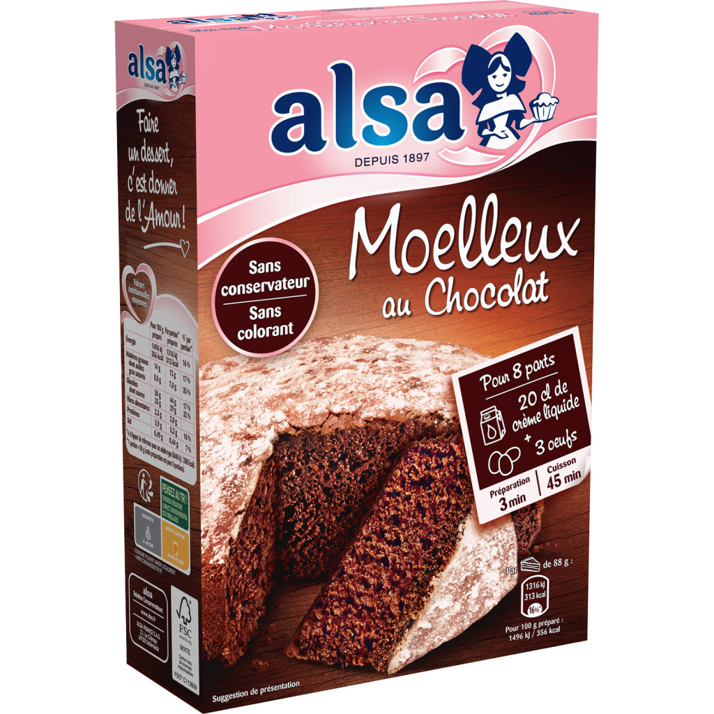 Moelleux Au Chocolat Alsa Preparation Pour Gateau Prete A L Emploi Moelleux Au Chocolat Alsa Preparation Pour Gateau Prete A L Emploi