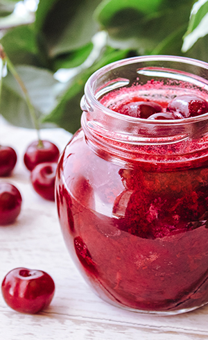 Confiture de groseille et cerise - alsa - depuis 1897