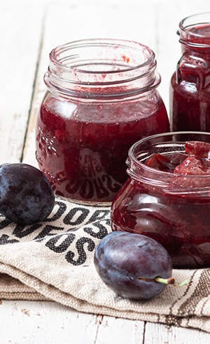 Confiture de prune et figue