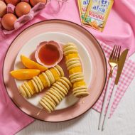 Brochettes Oranges / Pancakes