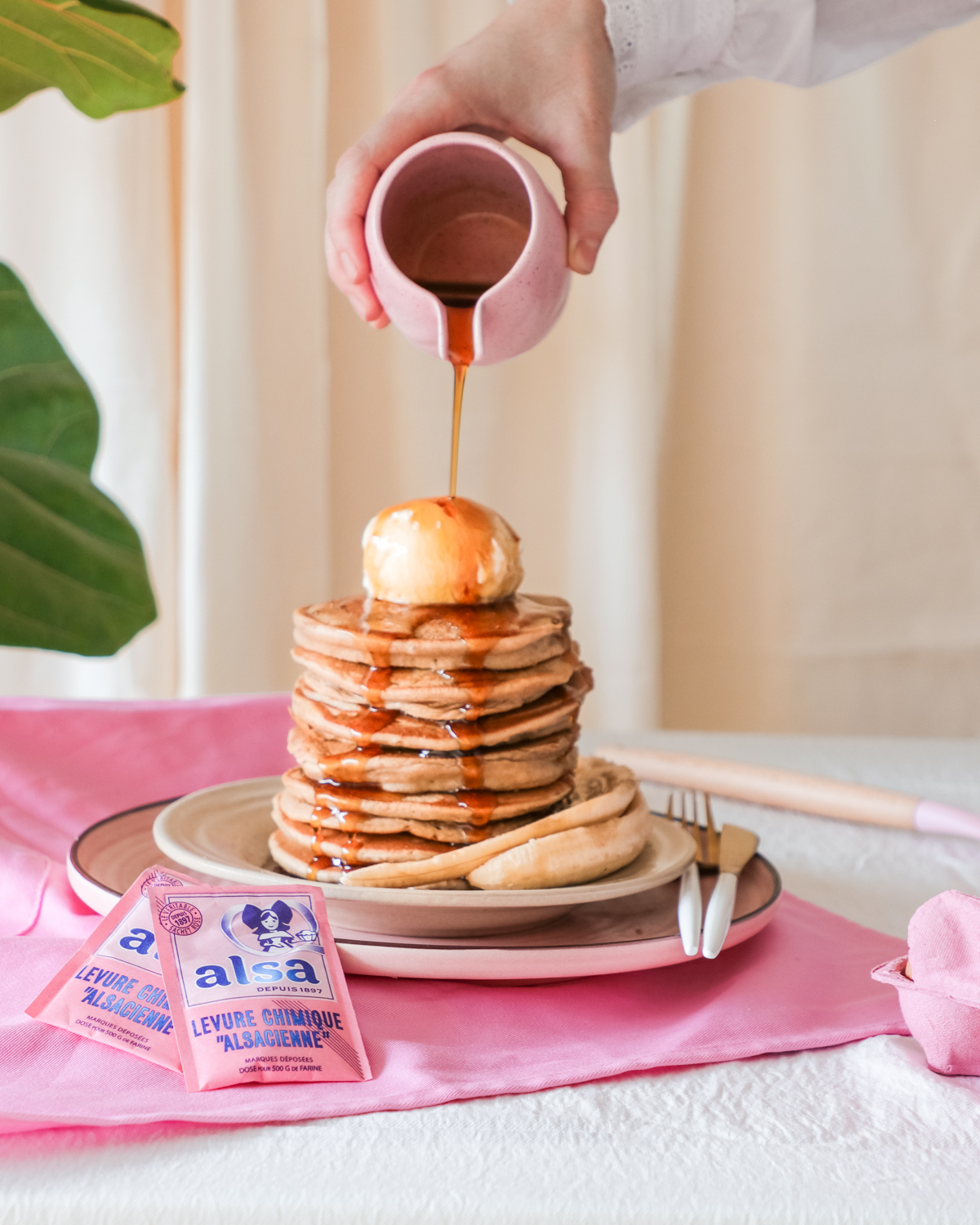 Banana Bread Pancakes