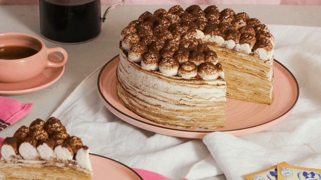 Tiramisu Crêpes Cake alsa