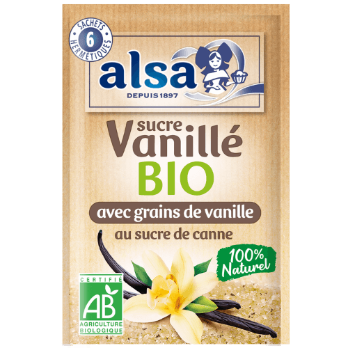 Sucre Vanillé Bio alsa