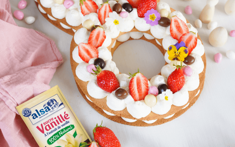 recette Number cake Lapin de Pâques alsa