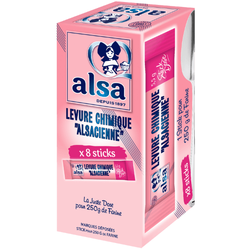 Levure Chimique en sachet, Sucres et Levures