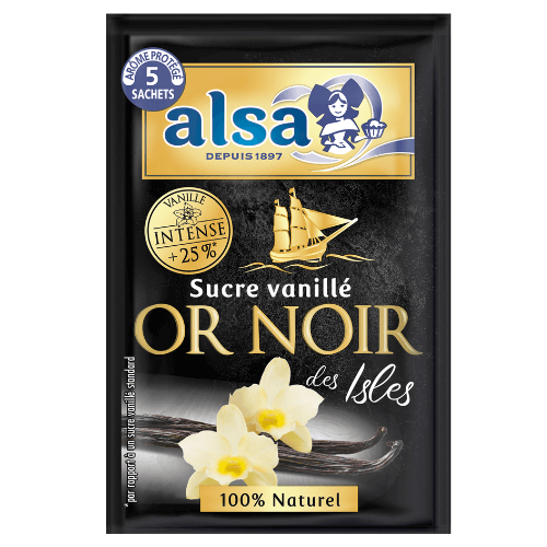 Sucre vanillé Or Noir des Isles alsa