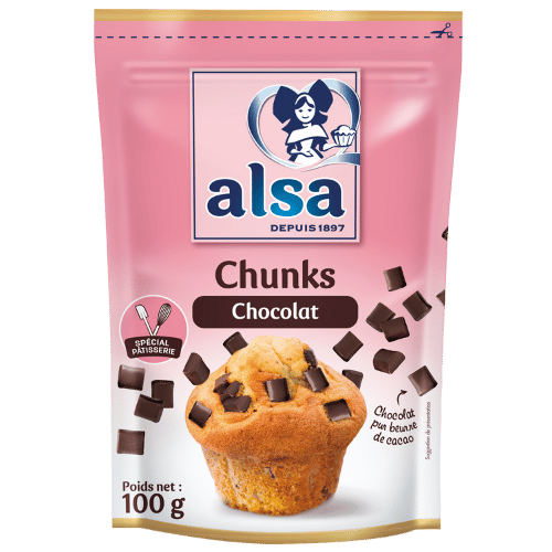 Chunks chocolat noir alsa