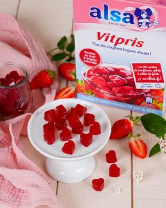 Gummies à la fraise alsa 