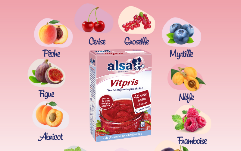 Les fruits du mois - Juillet alsa