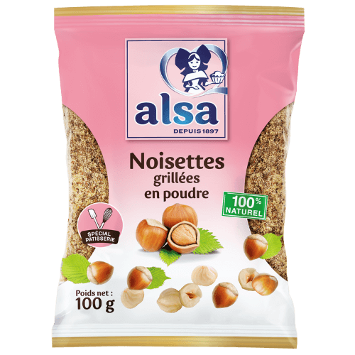 Poudre de noisettes 100g alsa