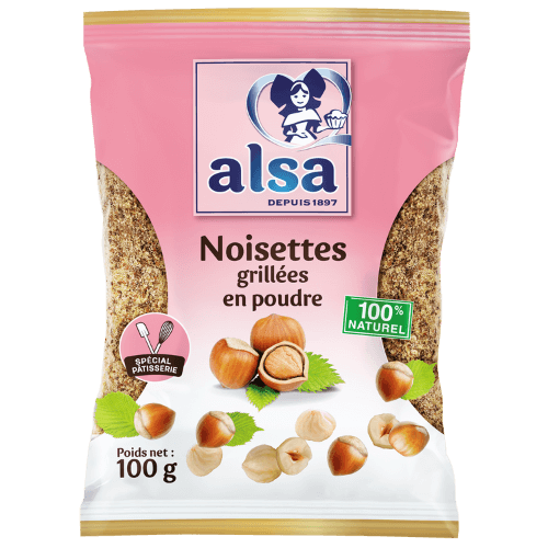 Noisette en poudre