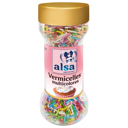 Vermicelles multicolores - alsa - depuis 1897