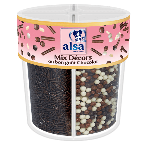 Mix décors chocolat alsa