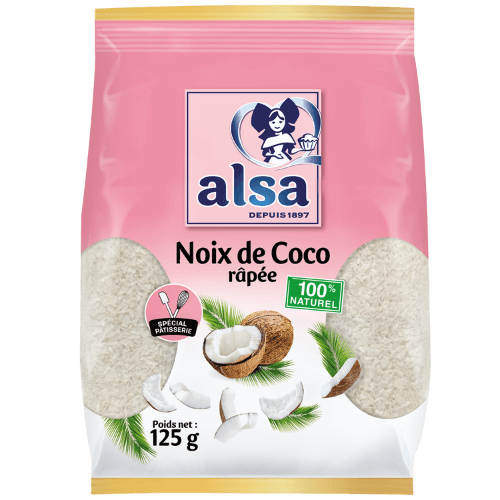 Noix de coco râpée - alsa - depuis 1897