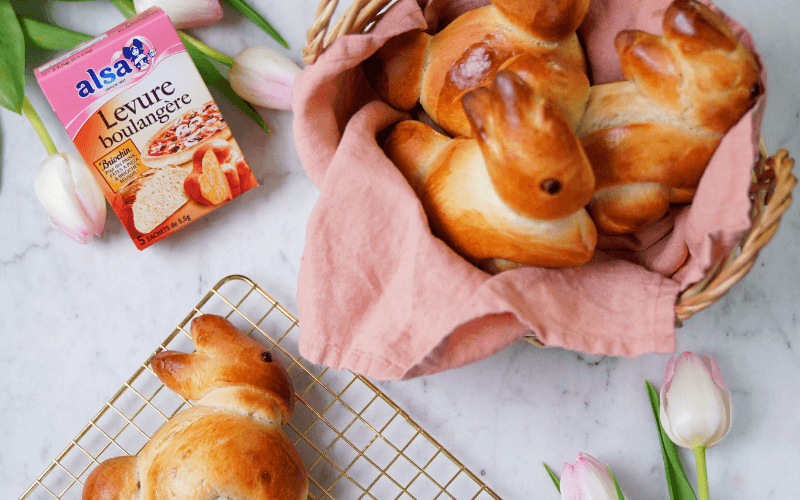 Recette Brioches Lapins alsa