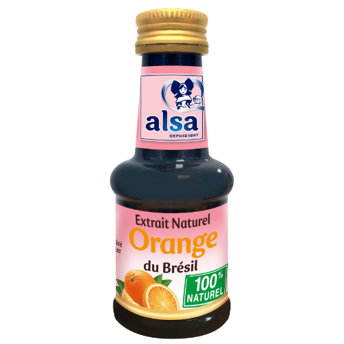 Extrait naturel orange du Brésil alsa