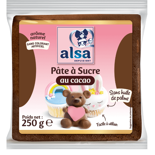Pâte à sucre chocolat alsa