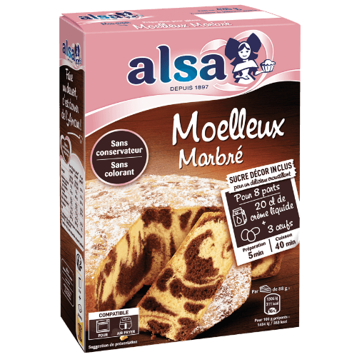 Moelleux Marbré alsa