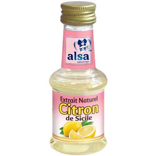 Extrait naturel citron de Sicile alsa
