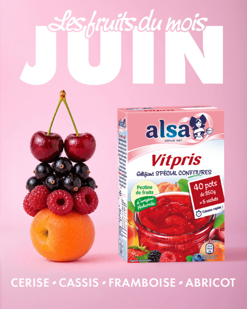 Les fruits du mois - Juin alsa