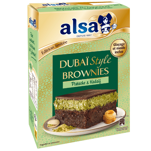 Dubaï Style Brownies Pistache & Kadaïf alsa