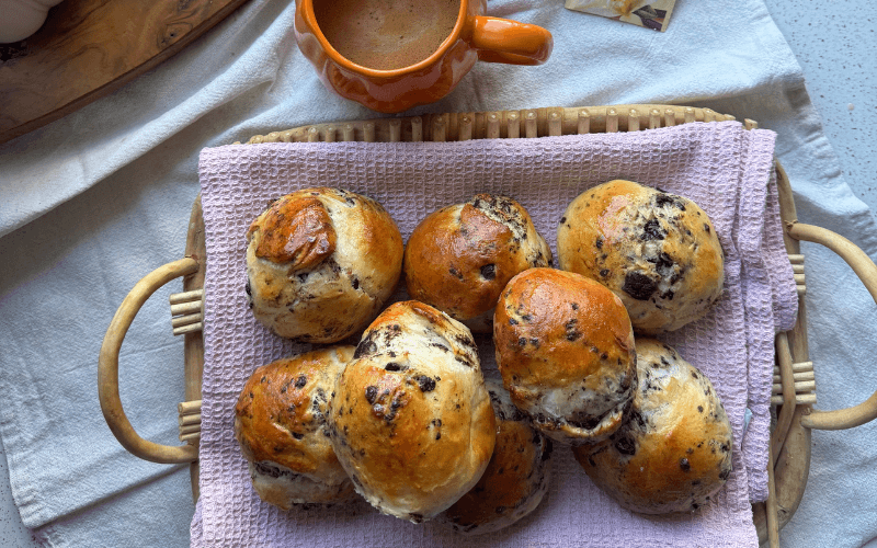recette Petites brioches au chocolat alsa