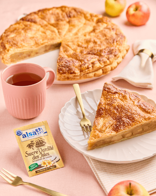 recette Galette des rois aux pommes alsa