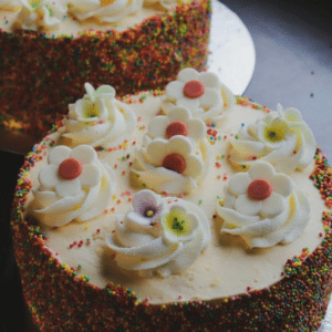 gâteau fleurs